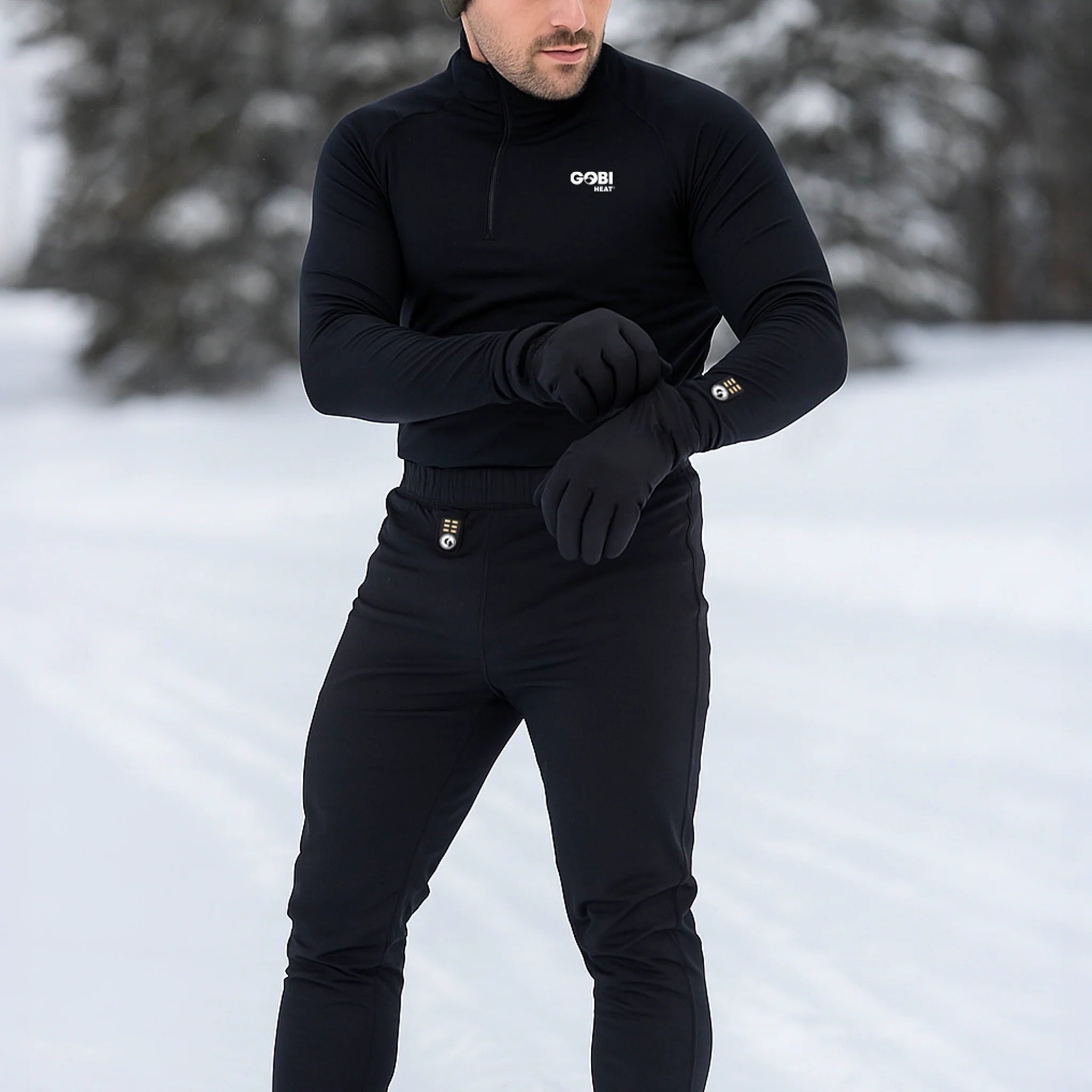 FlexCore Men’s Heated Base Layer Pants – Gobi Heat® - Dual Control - Image 4