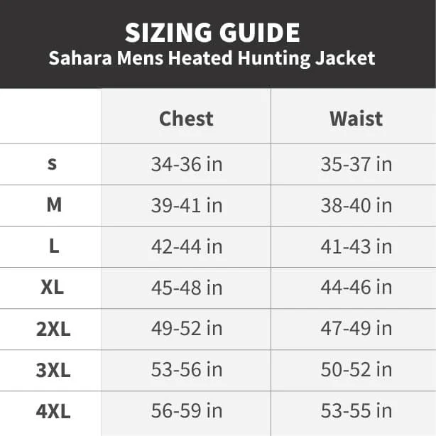 Sahara Men's Heated Hunting Jacket - Mossy Oak Camo - Image 9