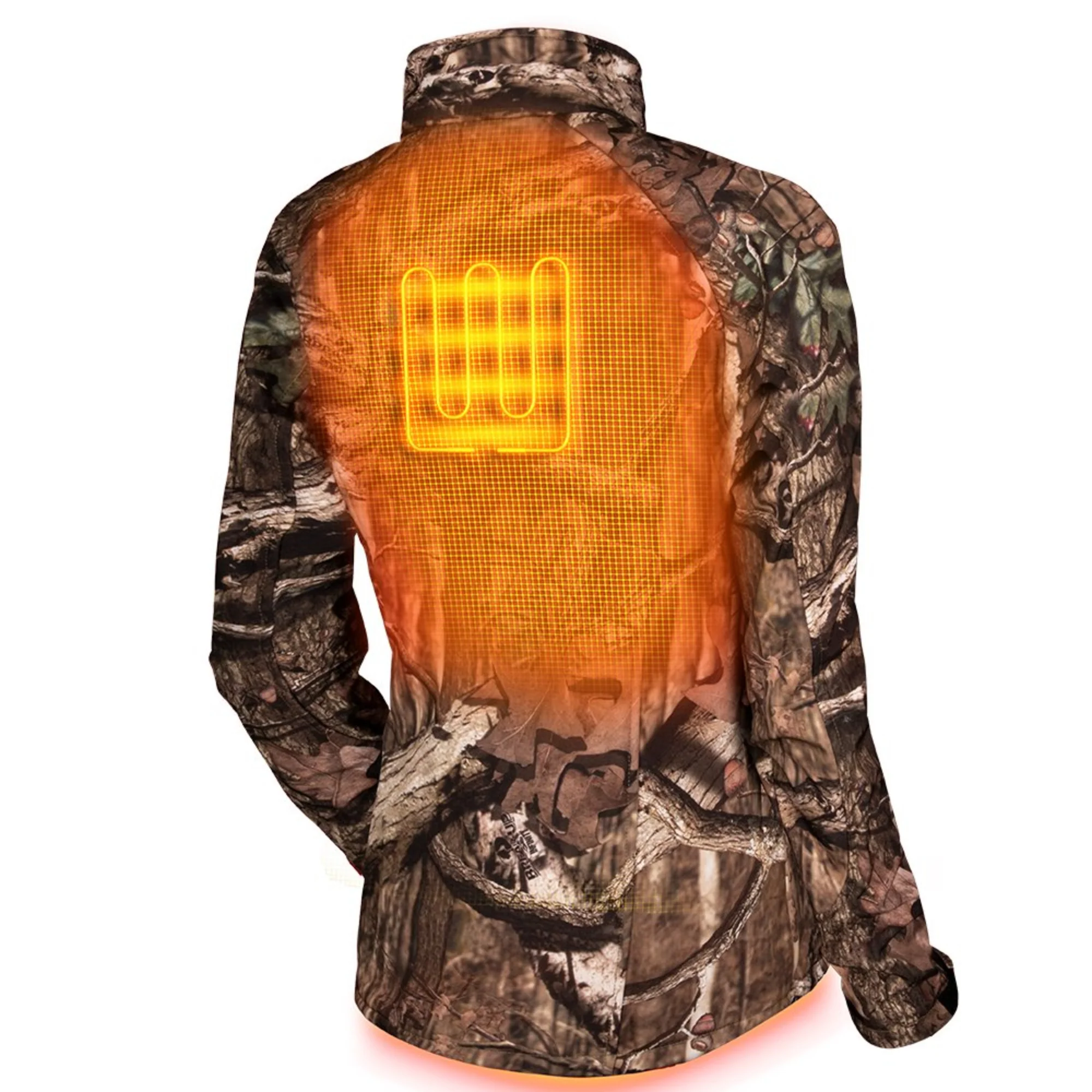 Sahara Women's Heated Hunting Jacket - Mossy Oak Camo - Image 4