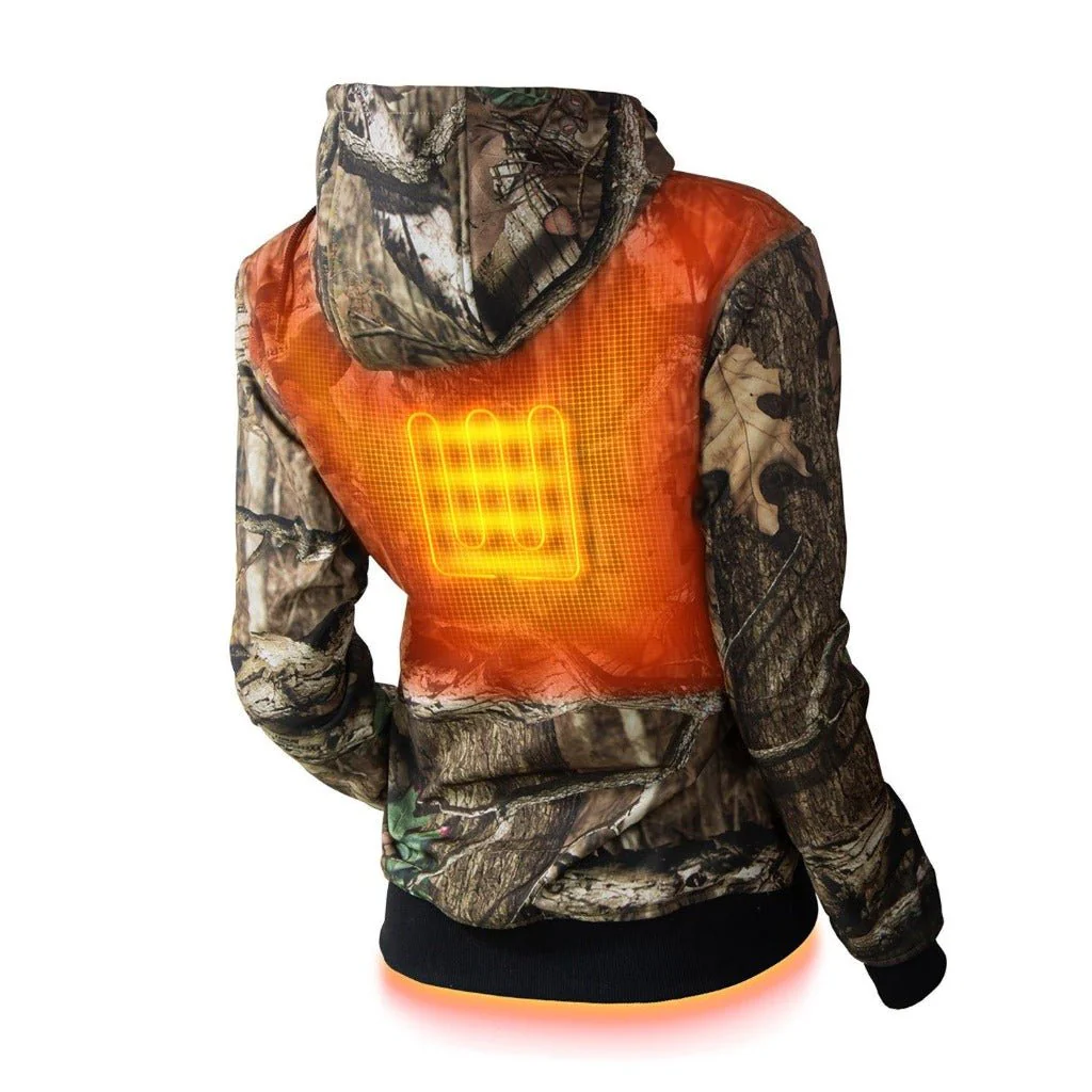 Shadow Women's Heated Hunting Hoodie - Available in Mossy Oak® and Real Tree® - Image 3