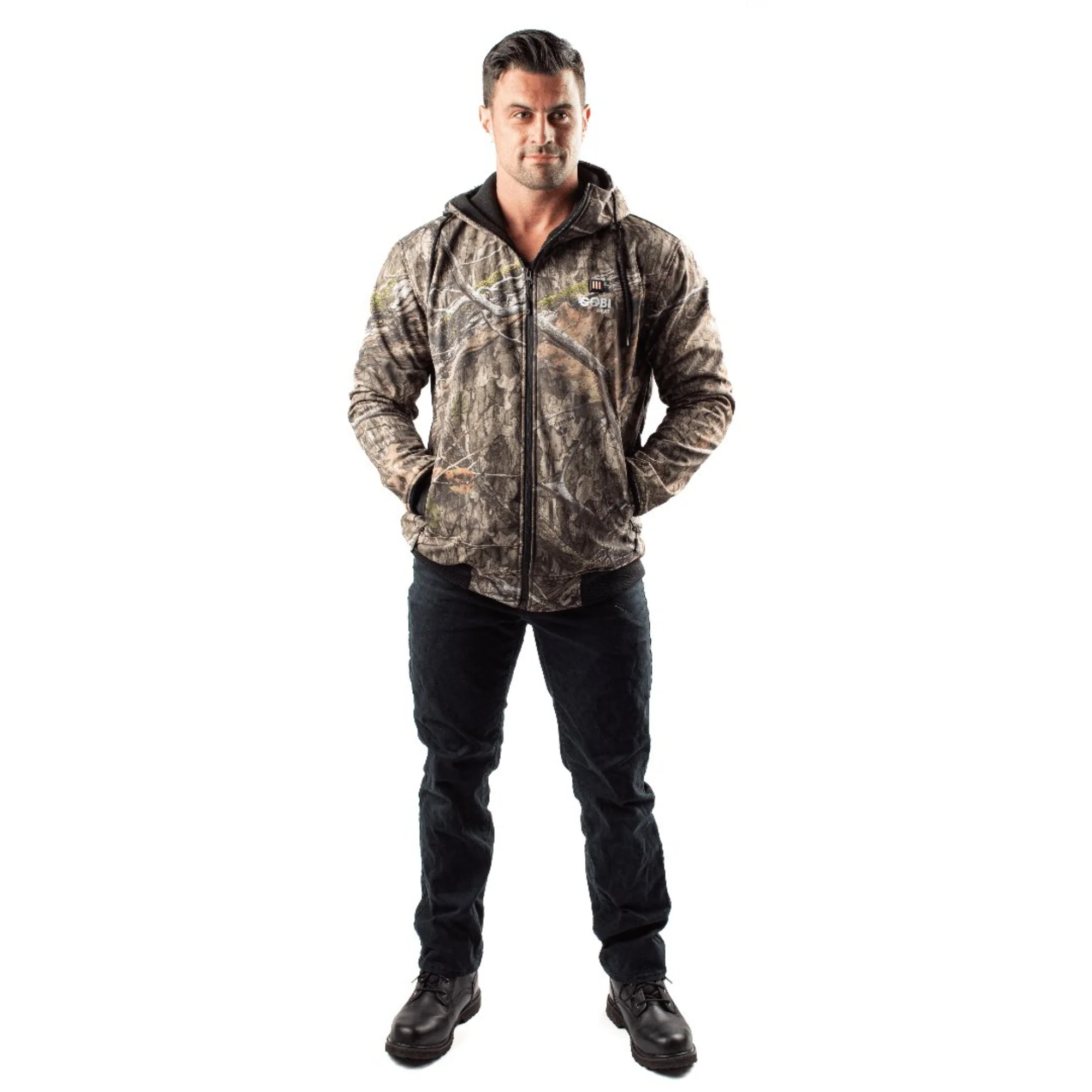 Shadow Men's Heated Hunting Hoodie - Available in Mossy Oak® and Real Tree® - Image 12