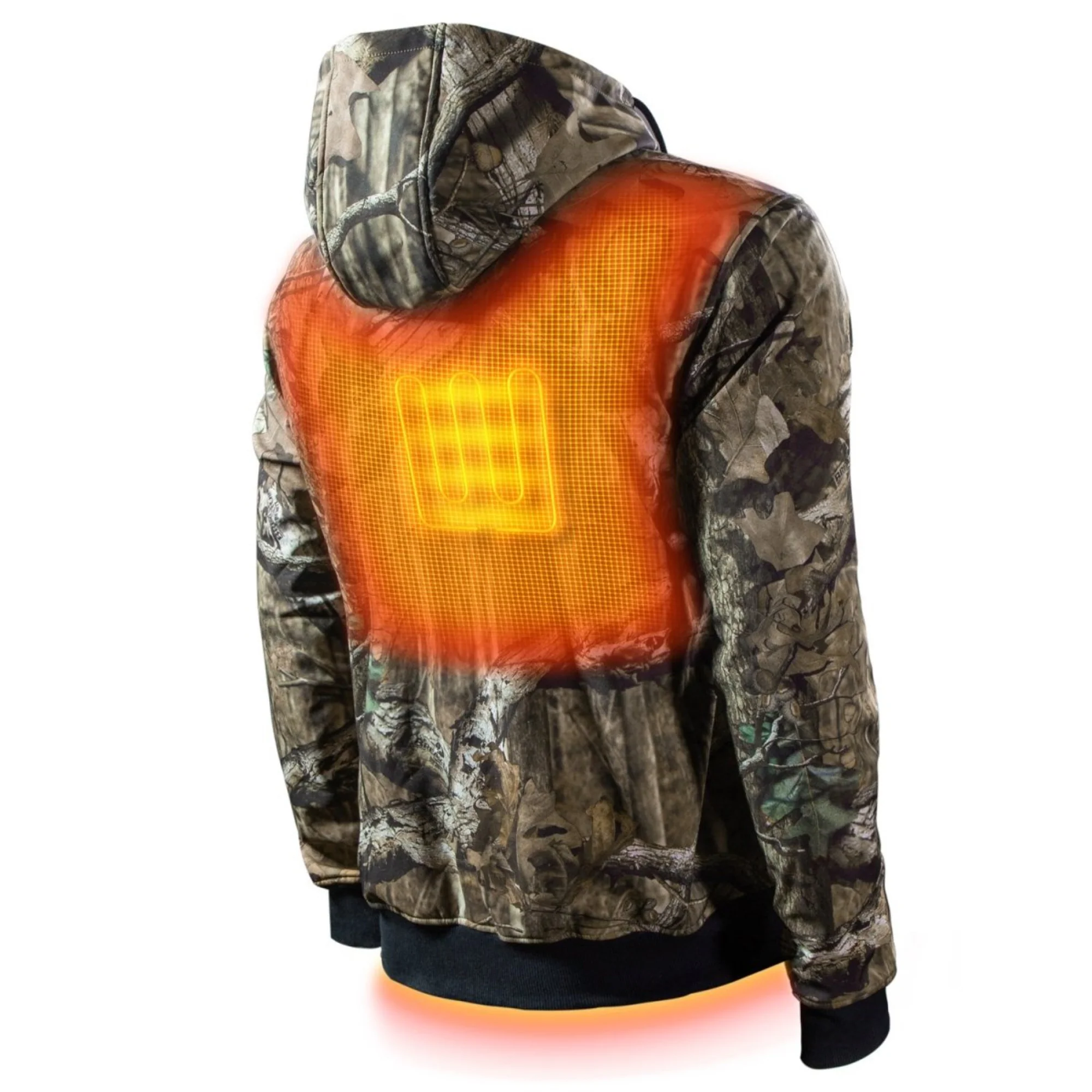 Shadow Men's Heated Hunting Hoodie - Available in Mossy Oak® and Real Tree® - Image 3